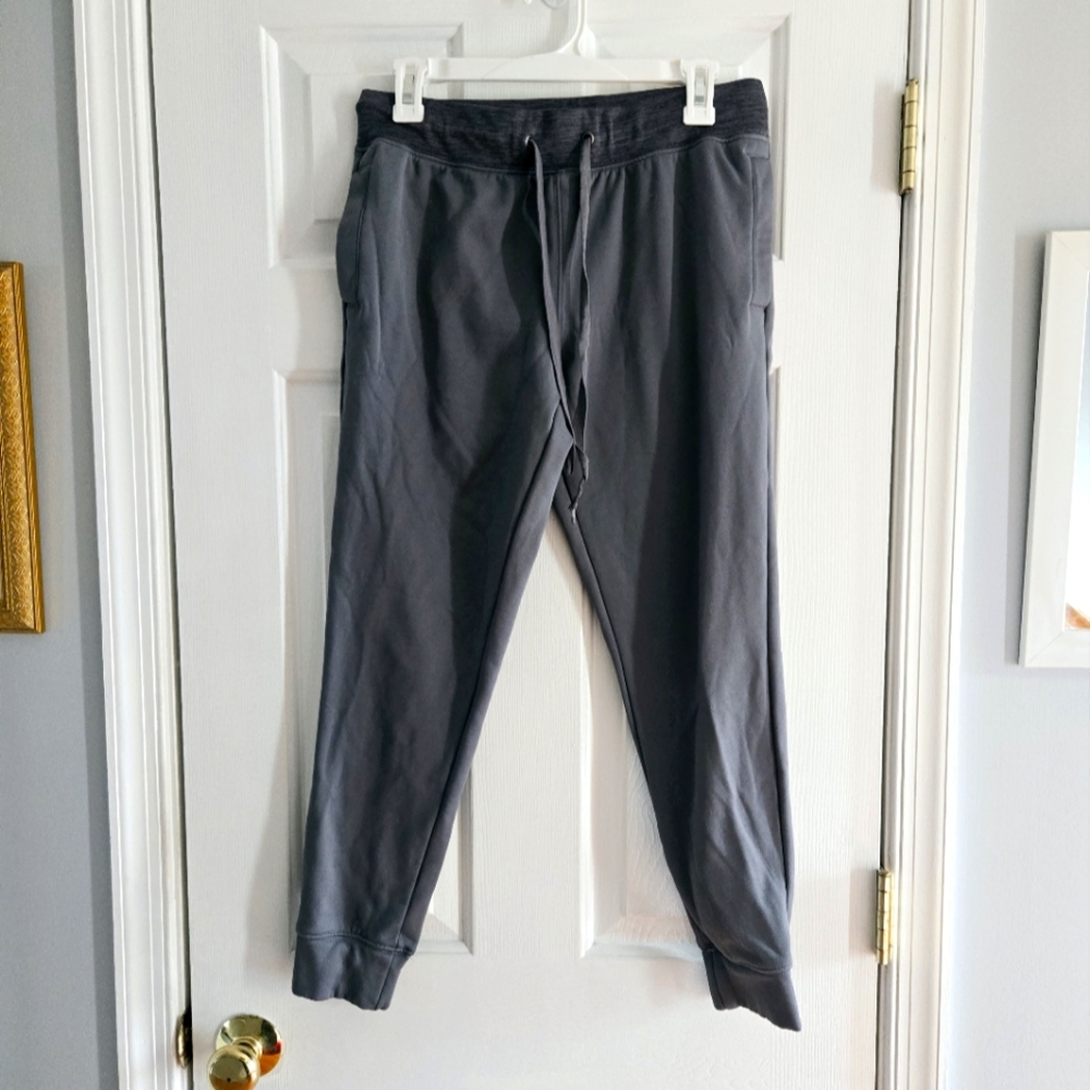 Gray Medium Hanes Sport Jogger Pants
